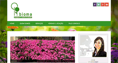 Desktop Screenshot of biomapaisagismo.com.br